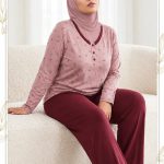 بلوز و شلوار بیگ سایز زنانه sexen کد 40889