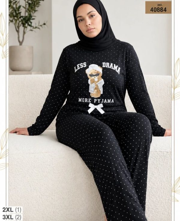 بلوز و شلوار بیگ سایز زنانه sexen کد 40884