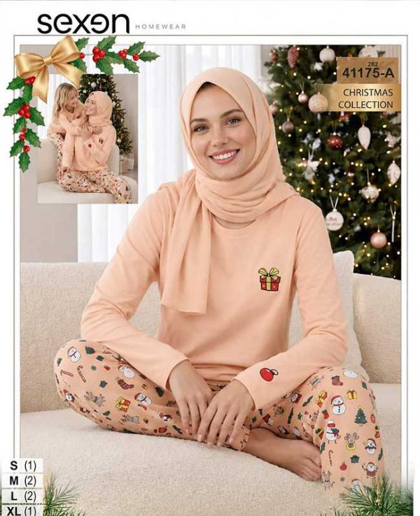 ست راحتی سایز نرمال زنانه sexen کد 41175-a