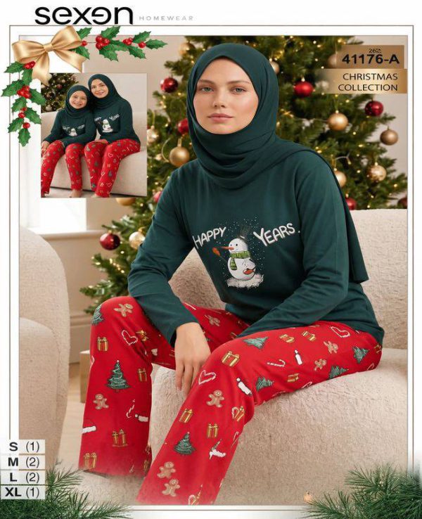 ست راحتی سایز نرمال زنانه sexen کد 41176-a