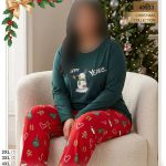 بلوز و شلوار بیگ سایز زنانه sexen کد 40933