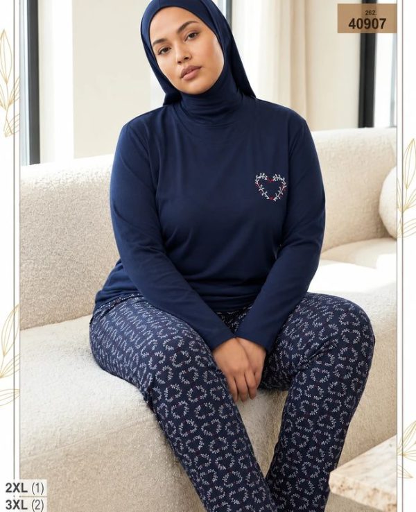 بلوز و شلوار بیگ سایز زنانه sexen کد 40907